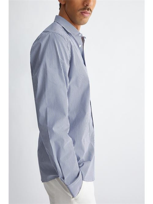 CAMICIA SLIM VERTISHIRT LIU JO | M124P201VERTISHIRT/DARK BLUE 701